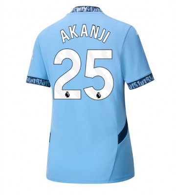 Manchester City Manuel Akanji #25 Hemmatröja Dam 2024-25 Kortärmad